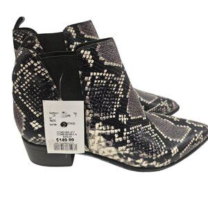 Marc Fisher Ltd MYLAE4 Snake Print Ankle Boots 9.5M